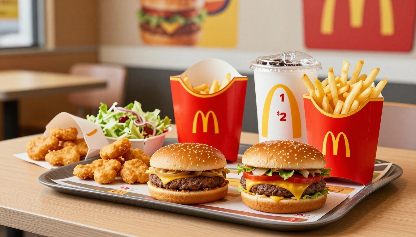 McDonald's $1 $2 $3 Menu with Prices