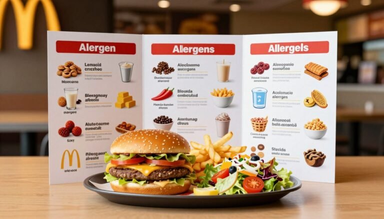 McDonald's Allergen Menu