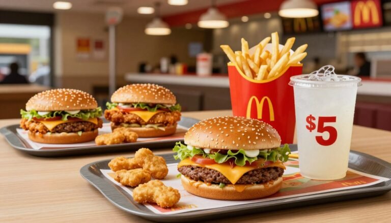 McDonald's Menu Specials 2 for $5
