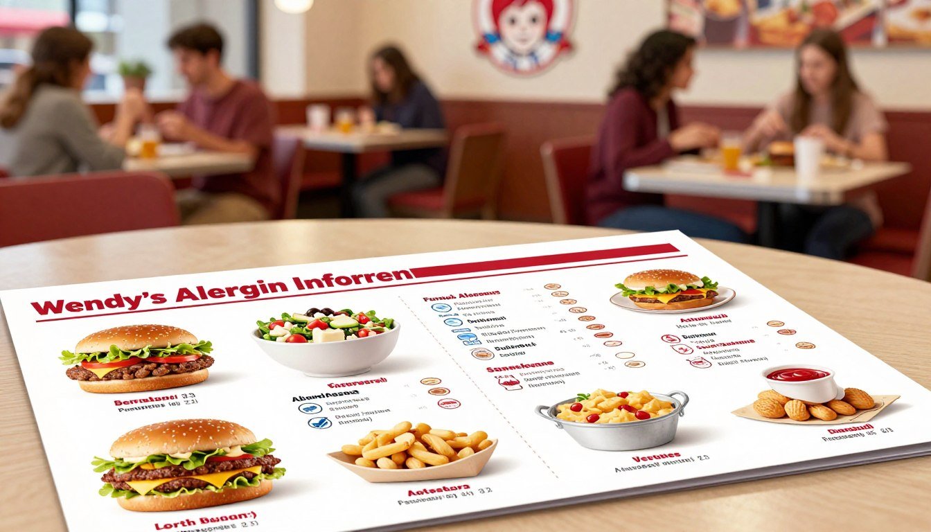 Wendy's Allergen Menu
