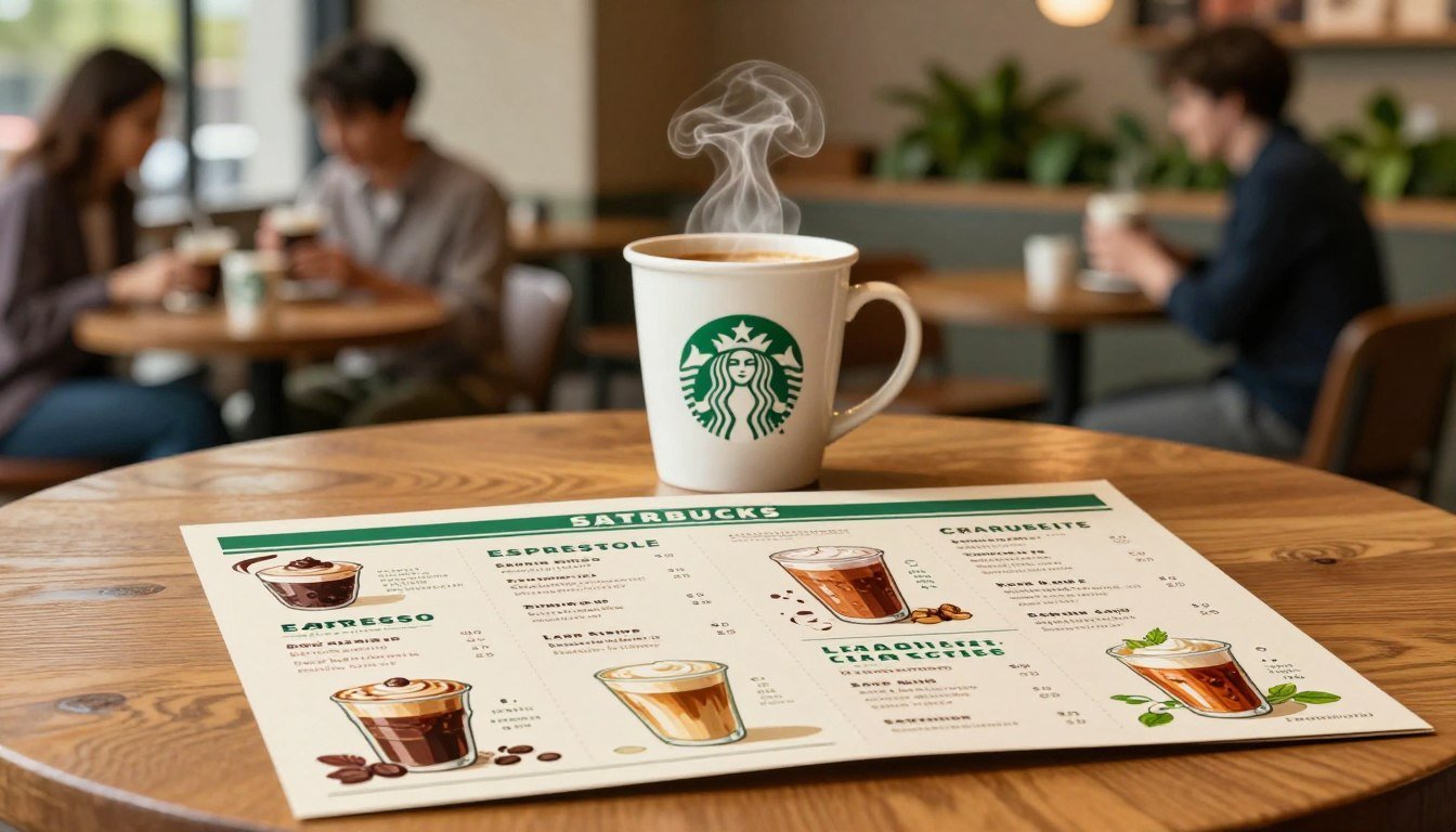 starbucks coffee menu