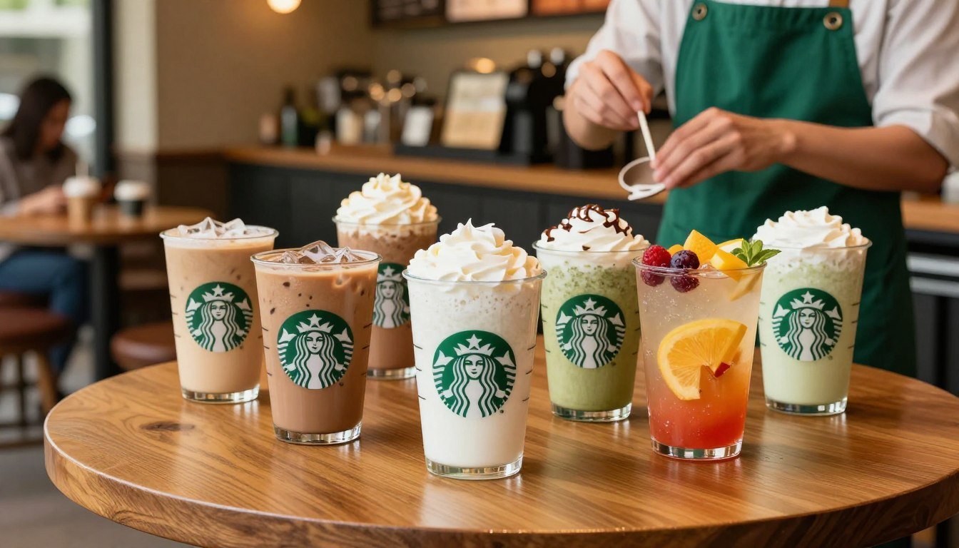 starbucks drink menu