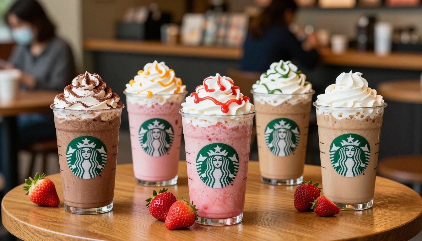 starbucks frappuccino menu