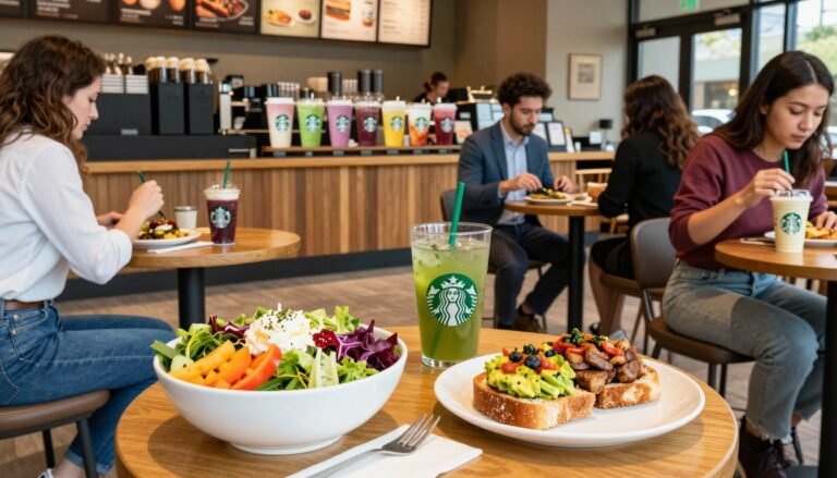 starbucks nutrition menu