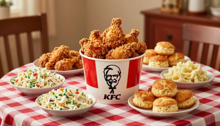 KFC Family Meals Menu