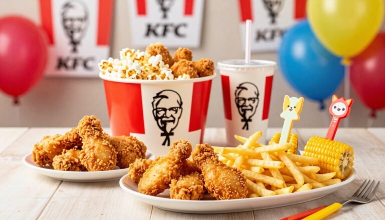 KFC Kids Menu