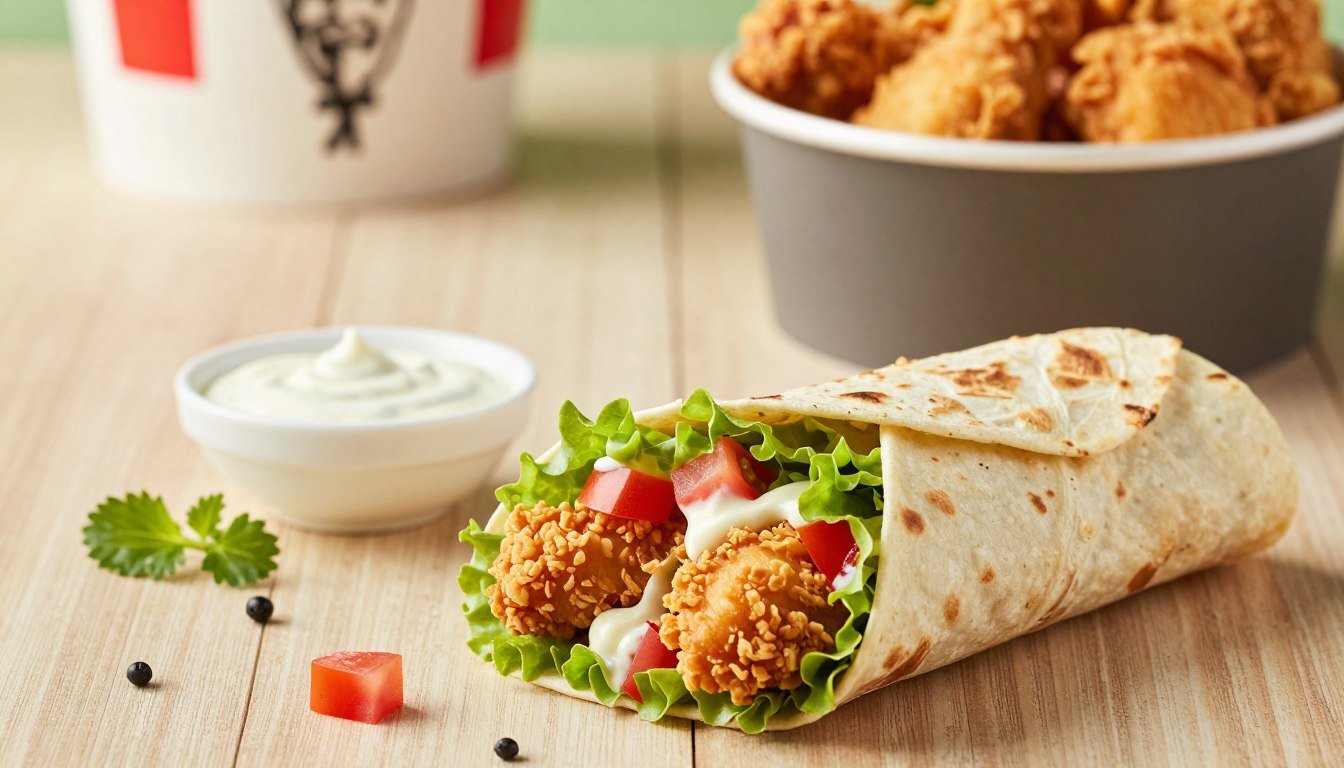 KFC Wraps Menu