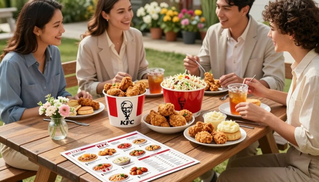 KFC catering menu near me