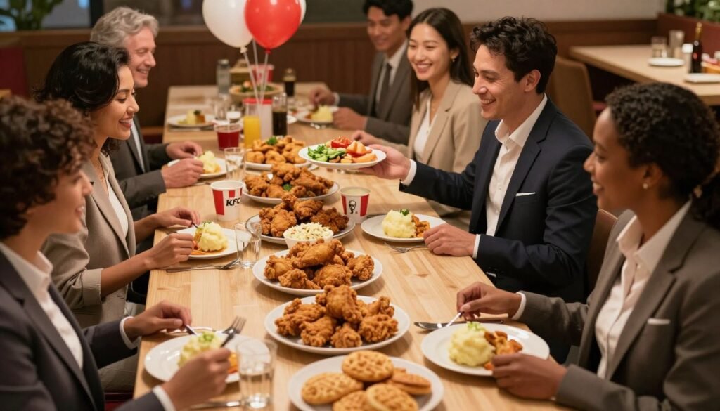 KFC catering reviews