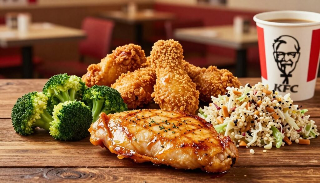 KFC high-protein options